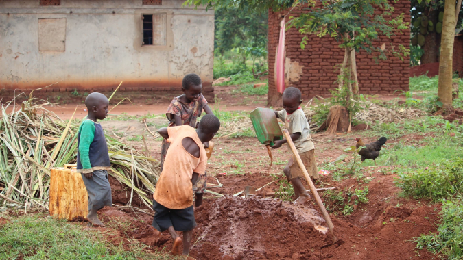 Ein Kinderhaus für Waisenkinder in Uganda