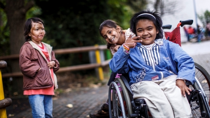 Hilfe für verletzte und kranke Kinder aus Krisengebieten