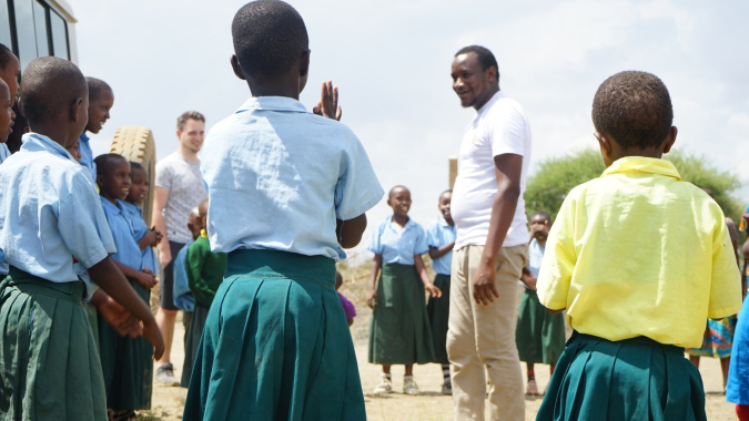 Ein Lernzentrum für die Kinder im Massai Land