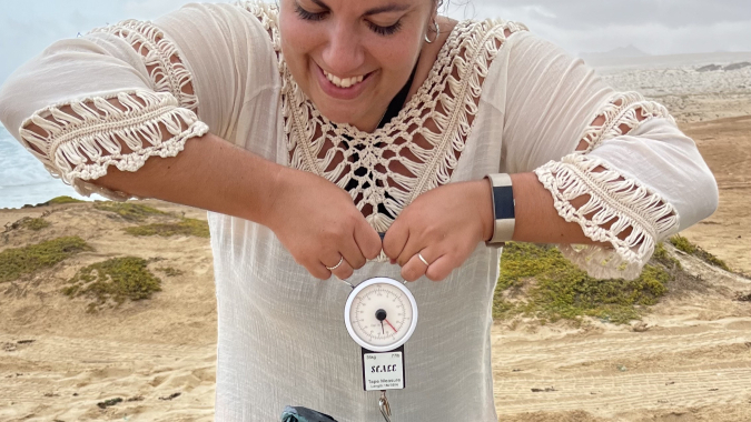 Beach CleanUp um 2 km Niststrand auf Boa Vista vom Plastikmüll zu befreien