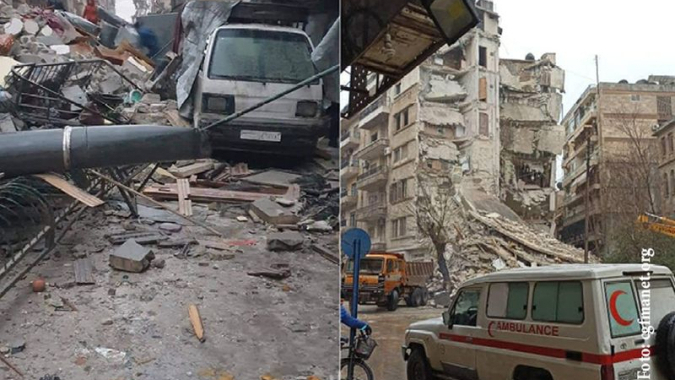Erdbeben-Hilfe für Syrien