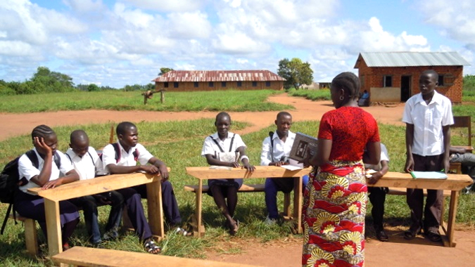 Inklusive Schule für Kinder im Ostkongo