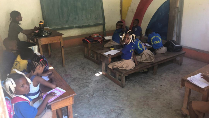 Der Hunger der Kinder in Haiti ist groß – Mahlzeit für Schulkinder