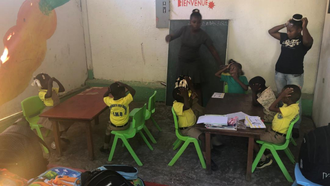 Der Hunger der Kinder in Haiti ist groß – Mahlzeit für Schulkinder