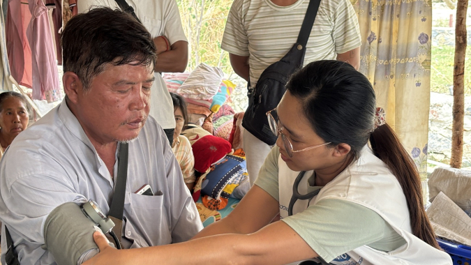 Myanmar: Nothilfe nach dem Erdbeben - Bekämpfung von HIV/AIDS