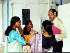 Dorfentwicklungsarbeit in Indien