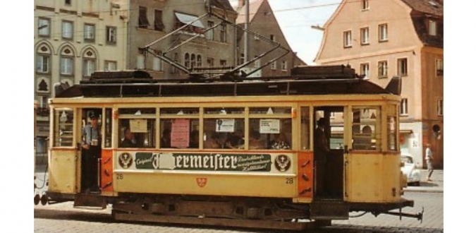 Restaurierung der alten Tram