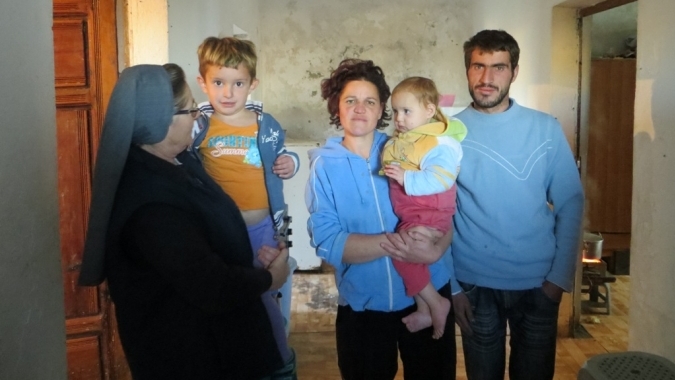 Hilfe für arme Familien in Albanien