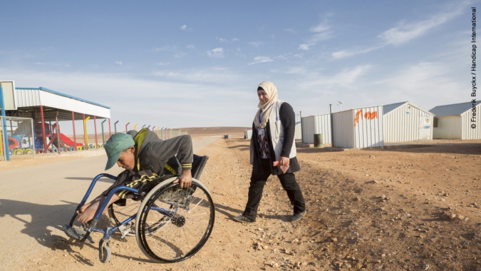 Hilfe in humanitären Notsituationen – auch für Menschen mit Behinderung