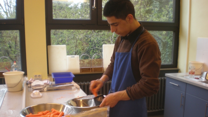 Hilfe für hungernde Kinder - Leben lernen