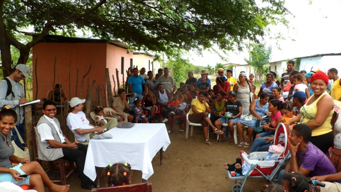 Kolumbien: Hilfe für Binnenvertriebene