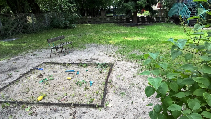Spendenaufruf Neugestaltung der Außenanlagen TS