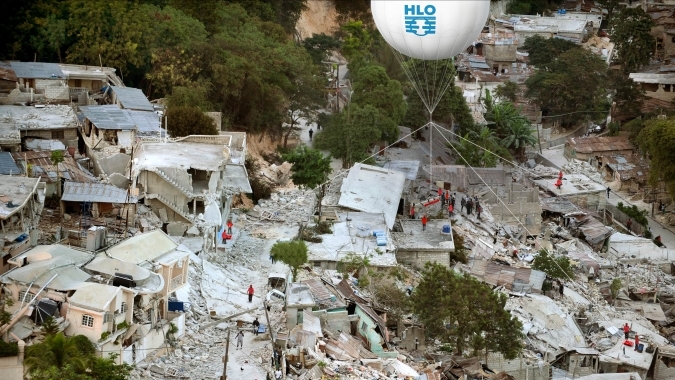 Innovation in der Katastrophenhilfe - Geplanter Einsatz des Rettungsballons AirKules durch die Humanitarian Logistics Organisation e.V. (HLO)