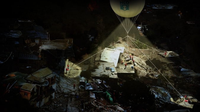 Innovation in der Katastrophenhilfe - Geplanter Einsatz des Rettungsballons AirKules durch die Humanitarian Logistics Organisation e.V. (HLO)