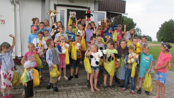 Sommerlager für Kinder in Woronowo/ Belarus (Weißrussland)