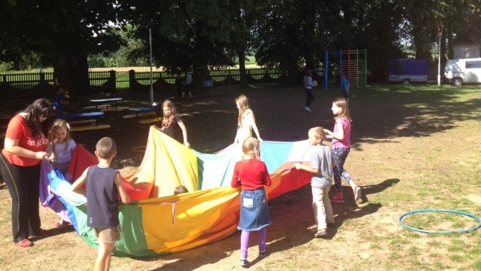 Sommerlager für Kinder in Woronowo/ Belarus (Weißrussland)