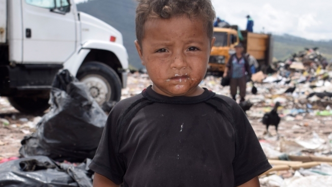 Hilfe für Müllhalden-Kinder in Honduras, Mittelamerika