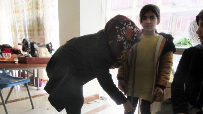 Frauen-Werkstatt-Laden in Khair Khana, Kabul (Afghanistan)