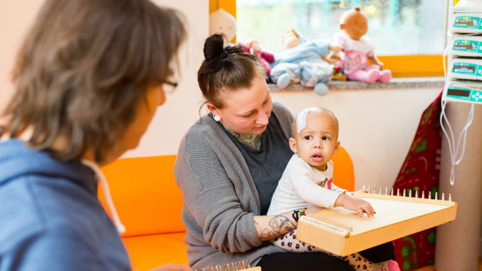 Die Silberinsel der EKKK  St. Augustin Kranke Kinder benötigen mehr als Medizin