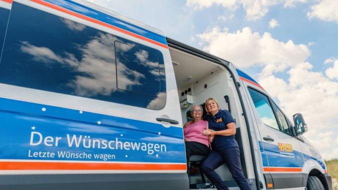 Die Wünschewagen des ASB: Letzte Wünsche wagen