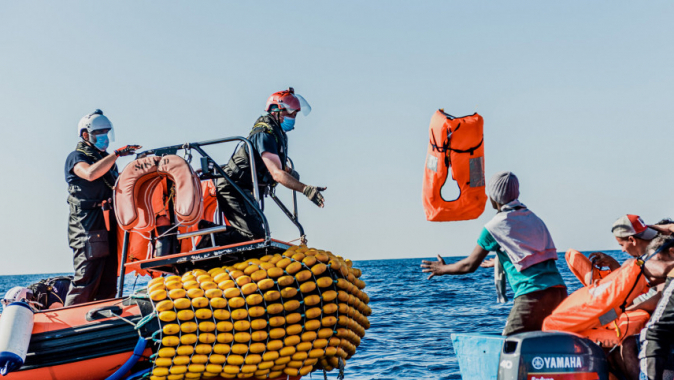 Libyen ist  kein sicherer Hafen - Seenotrettung im Mittelmeer